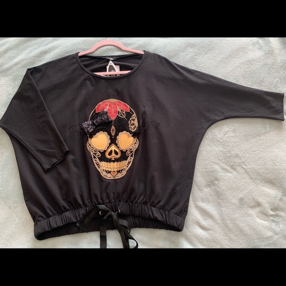 Black La Mu top - Picture 2 of 4